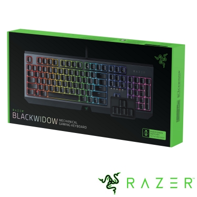 ✪RazeR™ 機械綠軸✪全區無衝突防鬼鍵設計✪可完整控制的按鍵✪多元佈線選項✪內建記憶體+雲端儲存設定