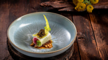 不時不食！台南粵菜餐廳秋季創意新菜上桌 形色、口感皆美