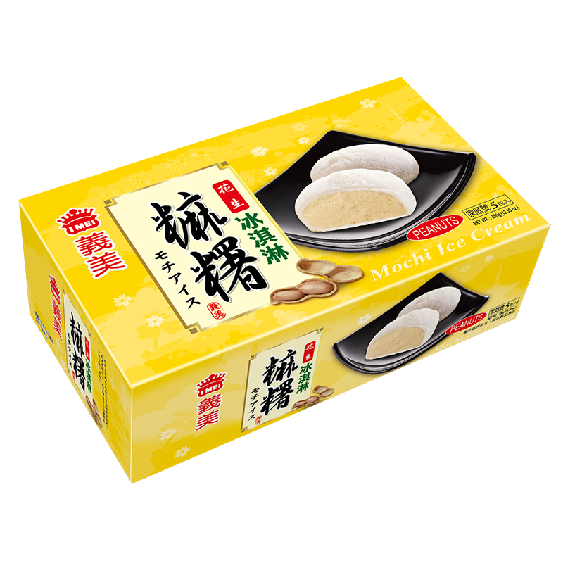 義美麻糬冰淇淋-花生35gx10