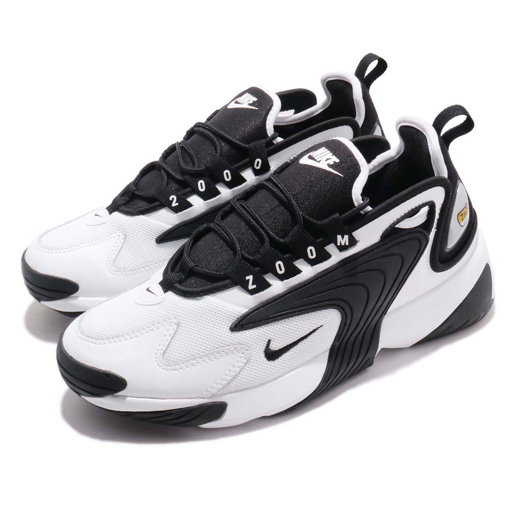 復古休閒慢跑鞋品牌:NIKE型號:AO0354-100品名:Nike Zoom 2K配色:白色,黑色