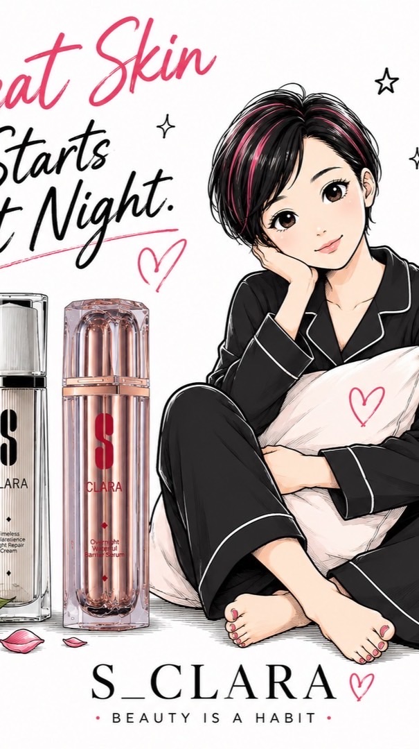 ナイトクルー ― 夜のスキンケア習慣