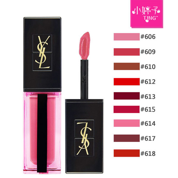 YSL 奢華緞面水光染唇釉5.9ml 國際限定版《小婷子》