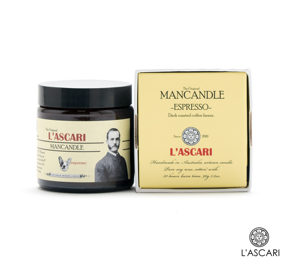 L’ASCARI Espresso Mancandle 深培咖啡男仕專屬香氛蠟燭