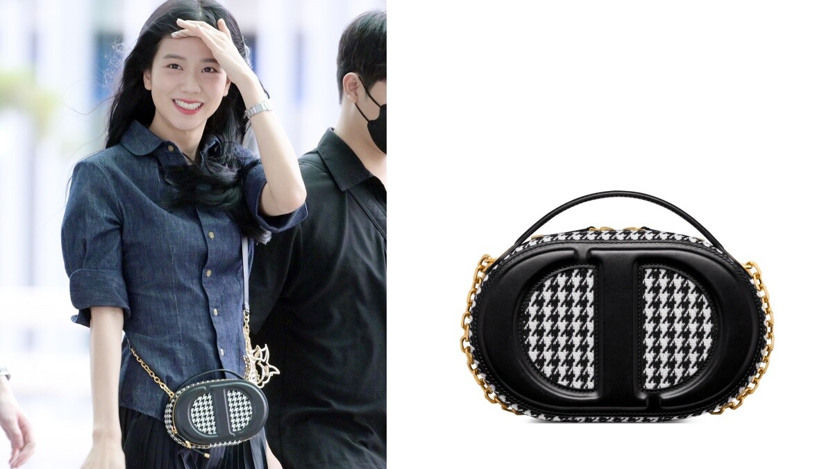 BLACKPINK Jisoo：Dior CD Signature相機包