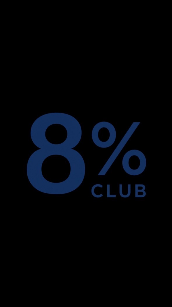 8% CLUB