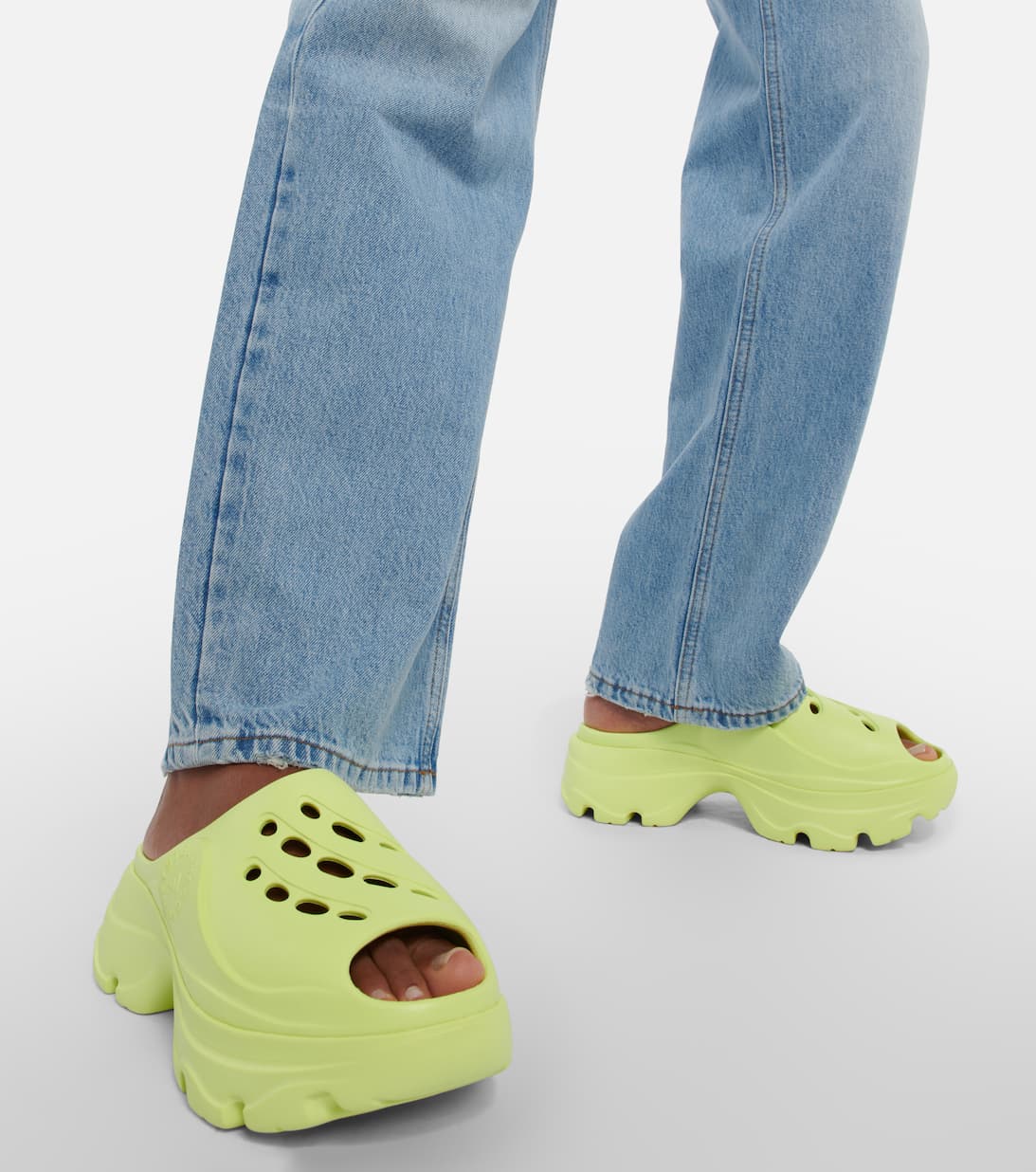 ADIDAS BY STELLA MCCARTNEY Platform clog sandals