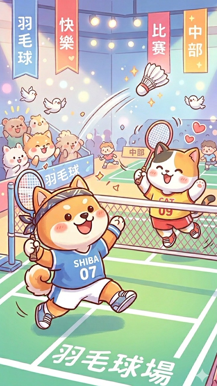 🏸大台中羽球揪團臨打專區