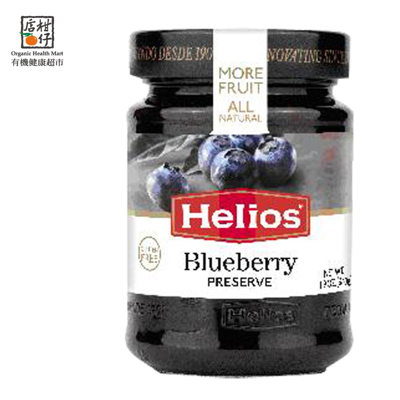 Helios太陽天然藍莓果醬 340g/瓶