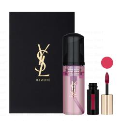 YSL 母親節限定禮物盒(鏡光唇釉+潔顏慕斯)