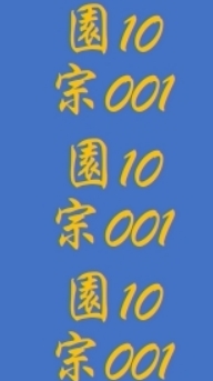 園10宗001班