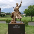 実際訪問したユーザーが直接撮影して投稿した大津銅像ロロノア・ゾロ像の写真