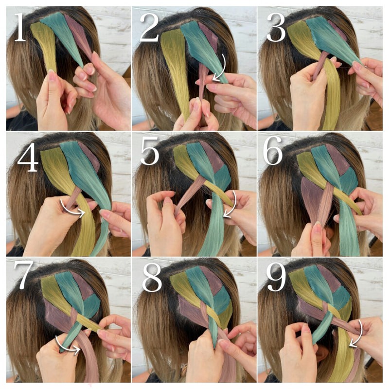 超基本 編み込みのやり方をわかりやすくご紹介 誰でも簡単に編み込みできちゃう Mine