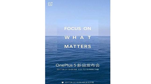 OnePlus 5 Dipastikan Meluncur 22 Juni 2017