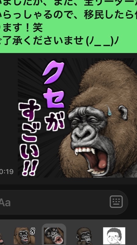 gorillaの檻