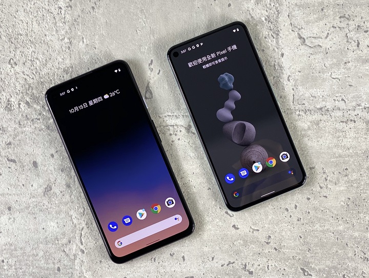 Google Pixel 5 / 4a 5G 開箱比一比，兩款手機該怎麼選？