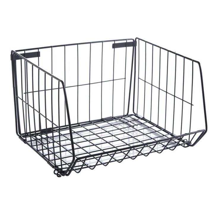 產品名稱：鐵藝櫥櫃收納掛架 產品顏色：黑色 白色。缺色隨機出。 產品重量: 880g 產品尺寸：30.5*18.5*16.3cm 產品材質：鐵藝 材質:( ) 規格：約( ) 是否需要組裝:否 型號: