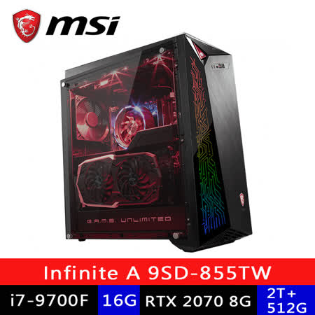 處理器：Intel Core i7-9700F 八核心處理器 主機板晶片組：Intel B360 顯示卡：NVIDIA GeForce RTX 2070 SUPER VENTUS,GDDR6 8G獨顯