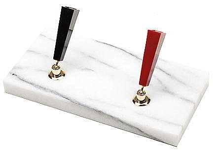 PLATINUM白金牌大理石2孔桌上型筆座*DPD-5000D