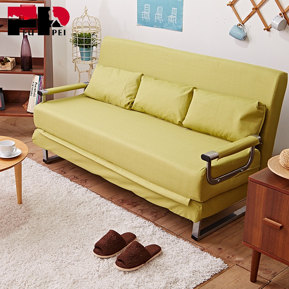 【商品特色】✔背部可五段式的變化調整✔沙發布套可全拆洗✔坐墊往前掀，椅背往後攤平可成一張床墊✔小家居多功能，小資、外宿族的最愛✔贈靠枕 x 3【商品規格】商品產地：MIT 台灣製造 商品內容：雙人沙發