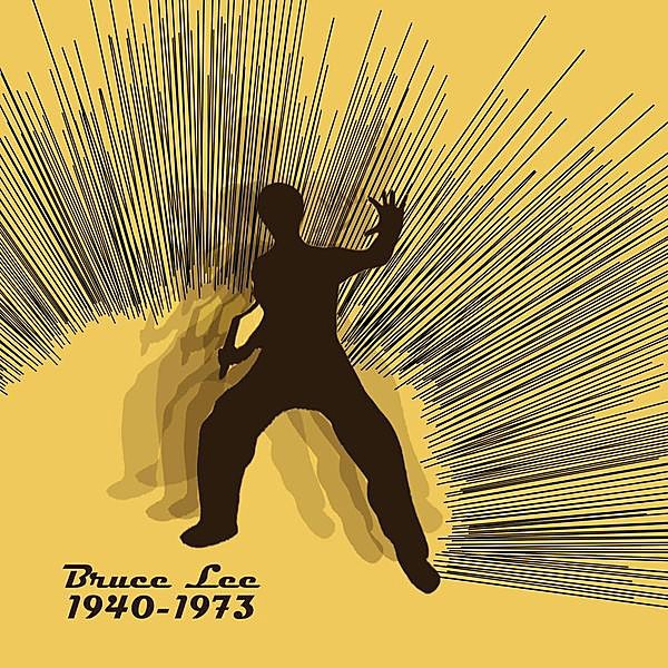 Bruce Lee 李小龍，武打電影及中國武術的象徵人物。生於舊金山唐人街，16歲時拜葉問為師學習詠春拳。其對全球華人以至世界各地影響力甚大，不僅開創了華人進軍好萊塢的先例，讓西方人認識和學習中國功夫