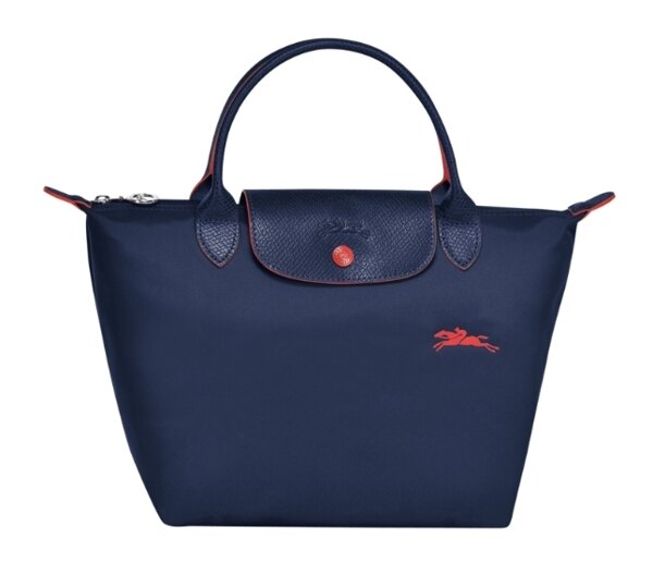 母親節4折up↘搶券再折$300｜LONGCHAMP 1621 LE PLIAGE COLLECTION 系列織物小號手提單肩包