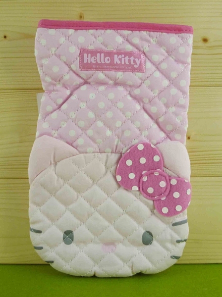【震撼精品百貨】Hello Kitty 凱蒂貓~隔熱手套-粉點點造型【共1款】