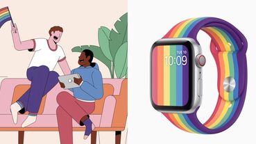 6月「同志驕傲月」將登場！Apple推出全新Apple Watch彩虹版錶帶為LGBTQ族群發聲