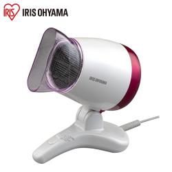 ◎1200W 大風量設計|◎桌上型設計免手持設計，輕鬆便利|◎負離子搭載，告別毛躁，吹除蓬鬆秀髮商品名稱:日本IrisOhyama桌上型吹風機品牌:無種類:吹風機特殊功能:負離子,冷風,機身可折疊標準