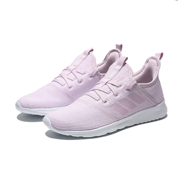 ADIDAS CLOUDFOAM PURE 粉紫 網布 休閒鞋 女(布魯克林) F34674