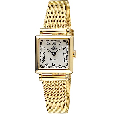 原廠公司貨、生活防水3BAR璀璨鋯石錶框、精緻小巧錶面錶背細膩玫瑰Logo雕花TNs011-YW-MT4