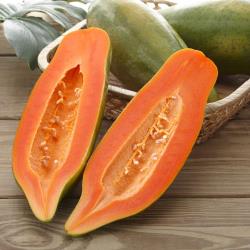 ◎通過產銷履歷驗證|◎友善的網室栽種生長環境|◎採用微生物有機肥及自製益生菌栽種品牌:富春山農場類型:水果水果種類:木瓜重量/件:6台斤/箱包裝:箱裝配送方式:常溫,冷藏保存期限:新鮮水果請儘早食用完