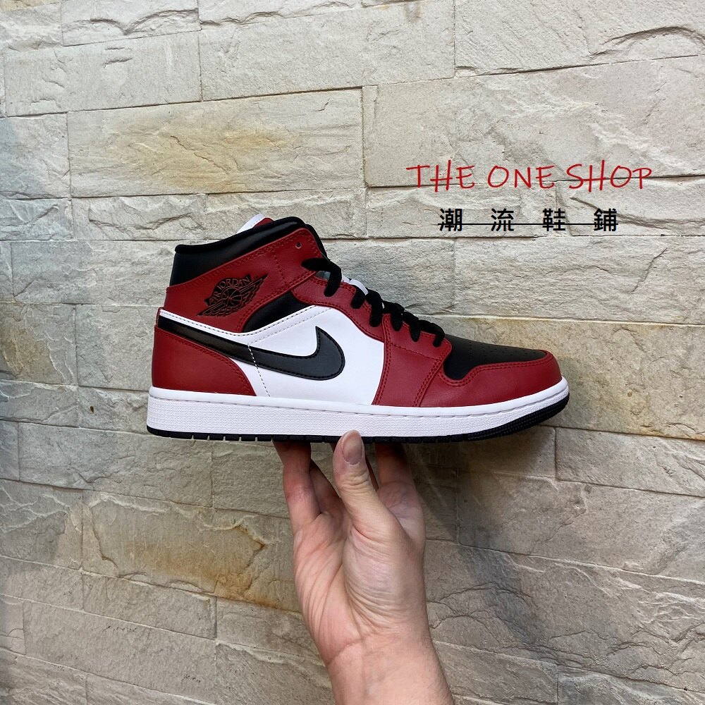 Air Jordan 1 Mid Chicago Black Toe 芝加哥黑頭 黑腳趾 AJ1 554724-069