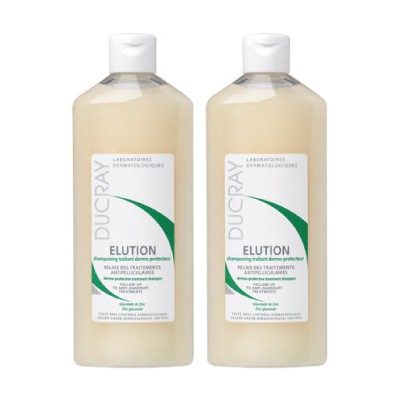 DUCRAY護蕾控油舒敏洗髮精基礎型二入組(200ml)