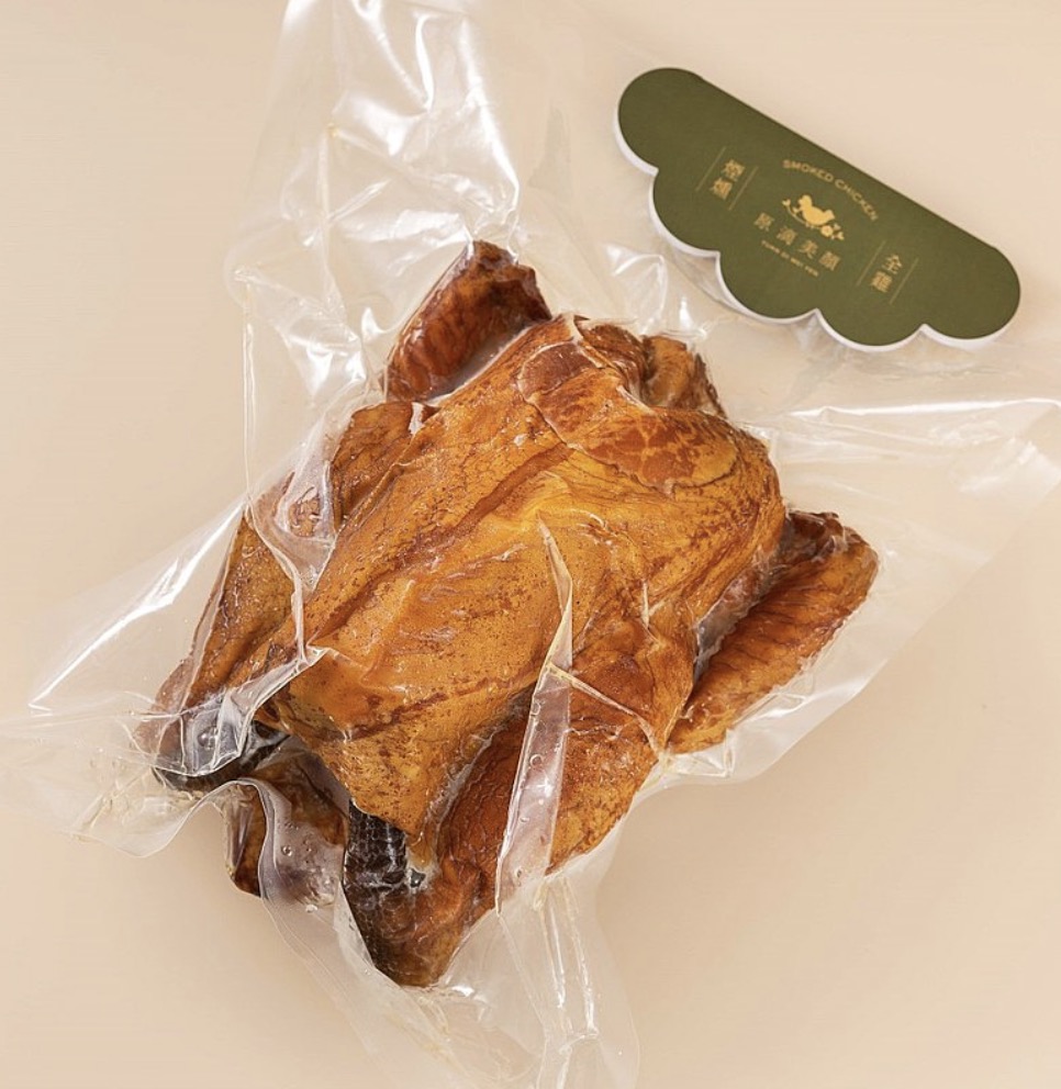煙燻雞 特大1.35kg (全隻) 農曆過年拜拜 有頭腳