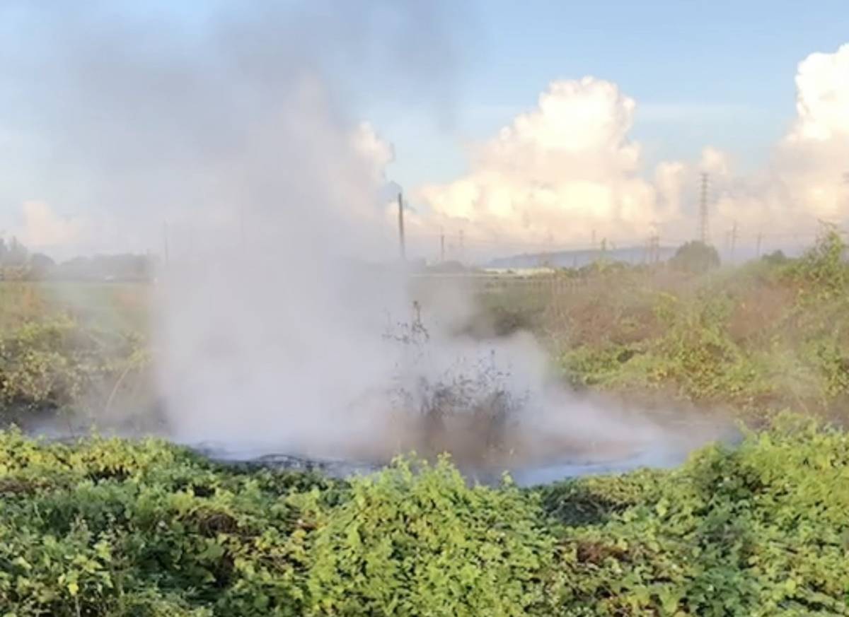 睽違2年萬丹泥火山再噴發 中華日報 Line Today