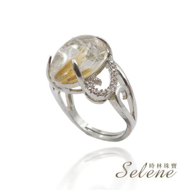 光澤晶瑩,值得收藏 【Selene】清透財富鈦晶戒指(開運水晶之王) 品號：6402859 適業務配戴可幫助提升業績 開運招財 增進個人運勢 正向能量，加強磁場 商品規格 ◎內容：戒指x1 ◎材質：鈦