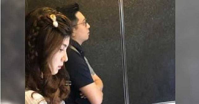 不捨「爆乳甜姐兒」！王浩宇PO電梯照同框蔡宜芳　臉書早透露玄機