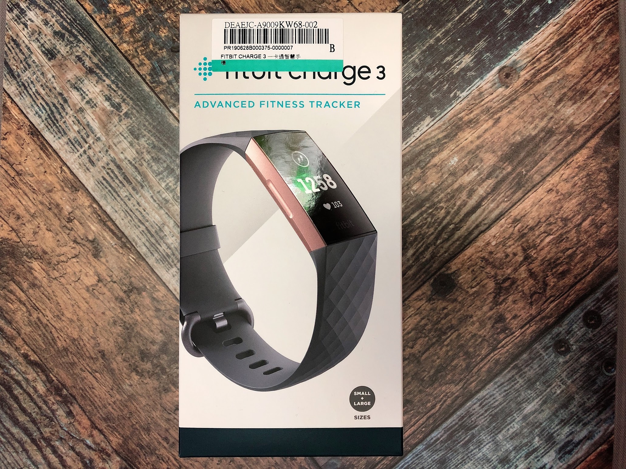 Fitbit Charge 3健康手環