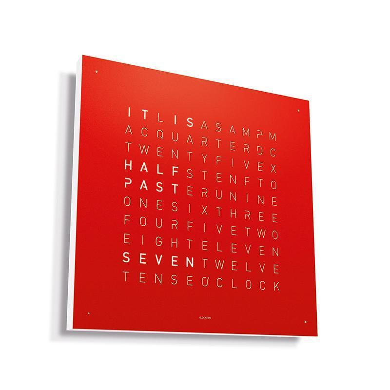 Classic-霧質烤漆掛鐘-Red pepper