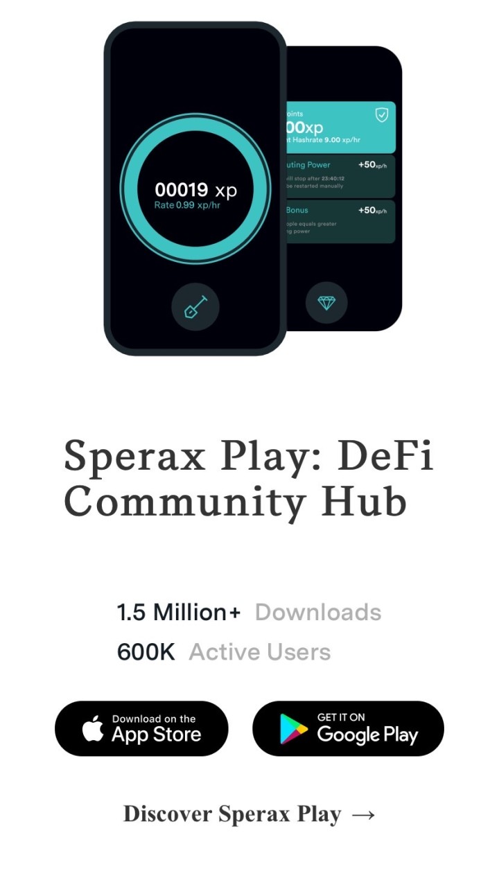 【無料マイニング】SperaxPlay OpenChat