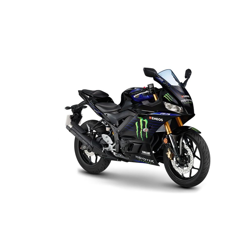 2020 R3 機種規格實際排氣量(c.c.)321動力形式水冷四行程並列雙缸 DOHC 4V最大馬力41ps / 10,750 rpm最大扭力2.9kg-m / 9,000 rpm頭燈LEDLED尾