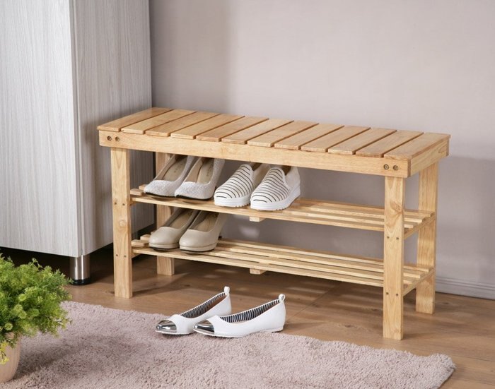 實木穿鞋椅 鞋櫃 鞋架 玄關椅 休閒椅~【馥葉】【型號SC8930 】