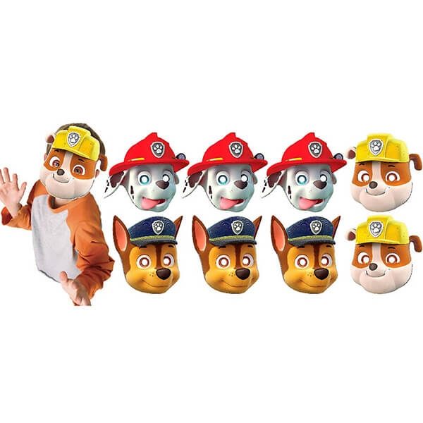 紙面具8入-汪汪隊立大功