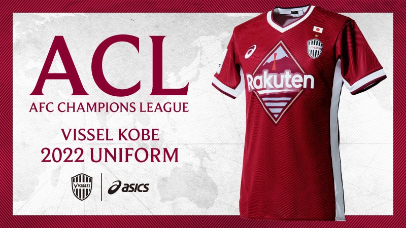 vissel kobe acle ユニフォーム VISSEL KOBE ACLE REPLICA SHIRT | CRIMSON RED WSC | メンズ T