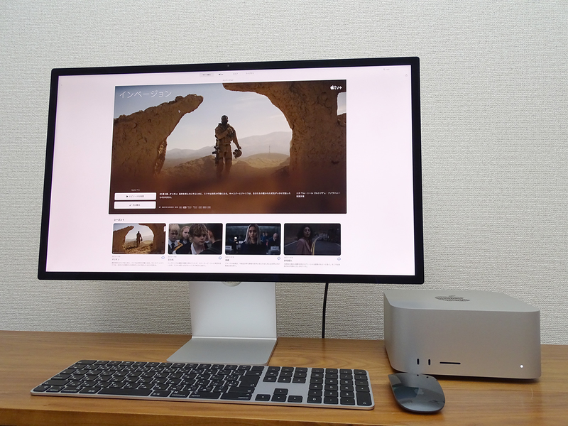 Mac Studioはモンスター級！ Studio Displayのエンタメ性能も徹底検証