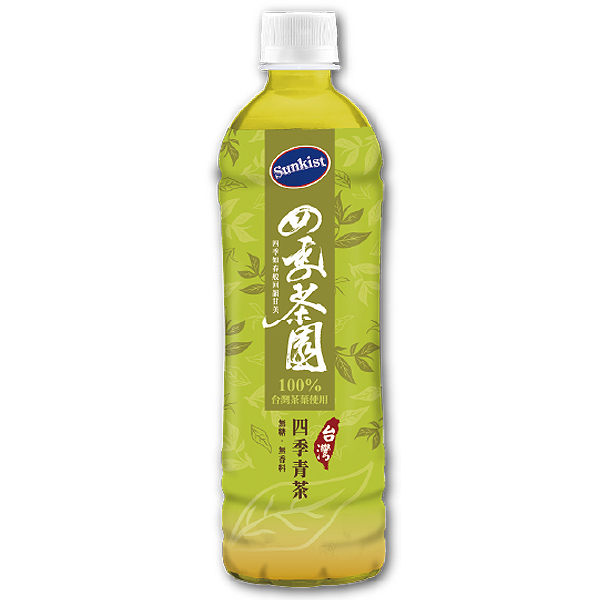 香吉士 四季茶園 四季青茶 590ml