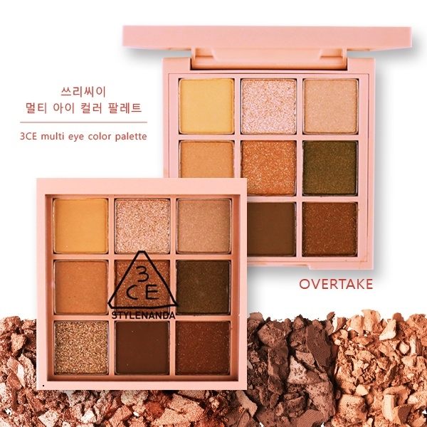 韓國 3CE MOOD RECIPE 九宮格複合眼影盤【櫻桃飾品】【28108】