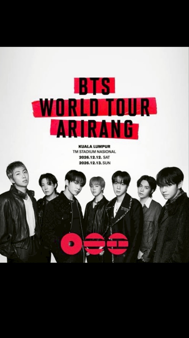BTS 💜ARIRANG KLワールドツアー マレーシア クアラルンプール 海外遠征 KL アリラン