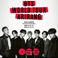 BTS 💜ARIRANG KLワールドツアー マレーシア クアラルンプール 海外遠征 KL アリラン