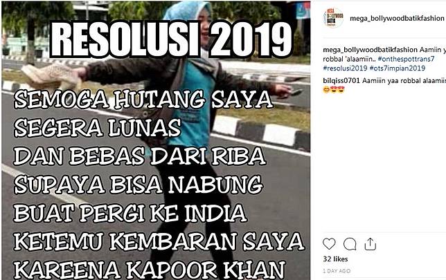 Meme Meme Resolusi 2019 Termasuk Resolusi Anda